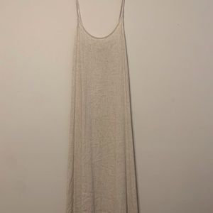 Beige Linen Sundress